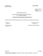 MIL MIL-DTL-3943/278 Notice 1 - Cancellation