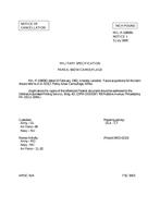 MIL MIL-P-10809G Notice 1 – Cancellation MIL MIL-P-10809G Notice 1 - Cancellation