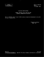 MIL MIL-P-11329E Notice 1 – Validation MIL MIL-P-11329E Notice 1 - Validation