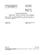 MIL MIL-P-15736D Notice 1 – Inactivation MIL MIL-P-15736D Notice 1 - Inactivation