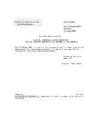 MIL MIL-P-19419A Notice 1 - Inactivation