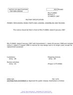 MIL MIL-P-2496D Notice 2 – Inactivation MIL MIL-P-2496D Notice 2 - Inactivation