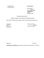 MIL MIL-P-26767C Notice 3 - Cancellation