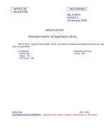 MIL MIL-P-387C Notice 1 - Validation