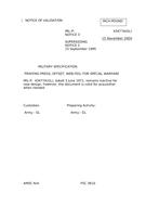 MIL MIL-P-43477A Notice 3 - Validation