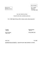 MIL MIL-P-44407 Notice 1 - Cancellation
