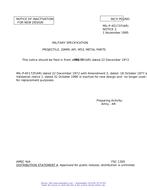 MIL MIL-P-45172F Notice 2 - Inactivation