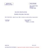 MIL MIL-P-45447 Notice 1 - Cancellation