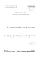 MIL MIL-P-45602B Notice 1 - Inactivation