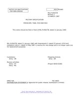 MIL MIL-P-45637B Notice 2 - Inactivation