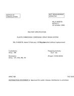 MIL MIL-P-46067B Notice 1 – Cancellation MIL MIL-P-46067B Notice 1 - Cancellation