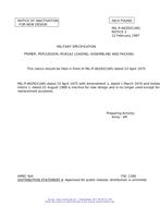 MIL MIL-P-46292C Notice 2 - Inactivation