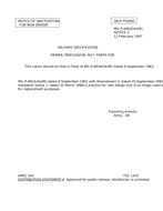 MIL MIL-P-46542A Notice 2 – Inactivation MIL MIL-P-46542A Notice 2 - Inactivation
