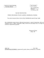 MIL MIL-P-46568D Notice 2 – Inactivation MIL MIL-P-46568D Notice 2 - Inactivation