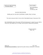 MIL MIL-P-48154B Notice 1 - Inactivation