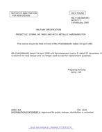 MIL MIL-P-48188A Notice 3 – Inactivation MIL MIL-P-48188A Notice 3 - Inactivation