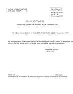 MIL MIL-P-50535 Notice 4 - Inactivation