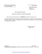MIL MIL-P-50774A Notice 2 – Inactivation MIL MIL-P-50774A Notice 2 - Inactivation