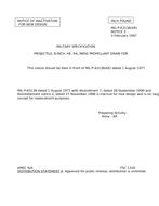 MIL MIL-P-63138 Notice 3 – Inactivation MIL MIL-P-63138 Notice 3 - Inactivation
