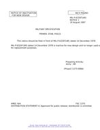 MIL MIL-P-63297 Notice 1 - Inactivation