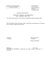 MIL MIL-P-70528 Notice 1 - Inactivation
