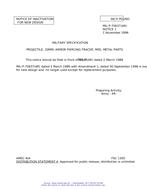 MIL MIL-P-70637 Notice 1 - Inactivation