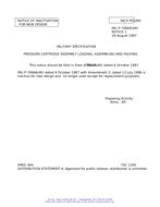 MIL MIL-P-70668 Notice 1 - Inactivation