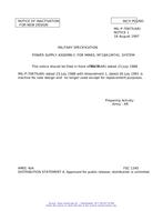 MIL MIL-P-70675 Notice 1 - Inactivation