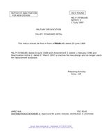 MIL MIL-P-70786 Notice 3 - Inactivation