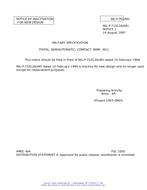MIL MIL-P-71012A Notice 1 – Inactivation MIL MIL-P-71012A Notice 1 - Inactivation