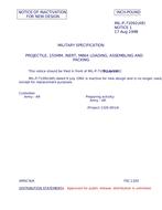 MIL MIL-P-71092 Notice 1 - Inactivation