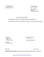 MIL MIL-P-80072C Notice 1 – Cancellation MIL MIL-P-80072C Notice 1 - Cancellation