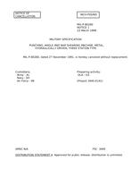 MIL MIL-P-80280 Notice 1 – Cancellation MIL MIL-P-80280 Notice 1 - Cancellation