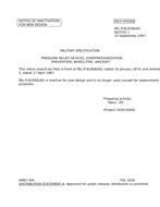 MIL MIL-P-81958 Notice 1 - Inactivation