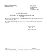 MIL MIL-P-85766 Notice 1 - Inactivation