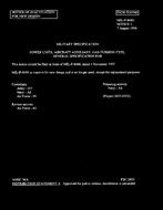 MIL MIL-P-8686 Notice 1 - Inactivation