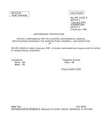 MIL MIL-PRF-13830B Notice 1 - Reactivation
