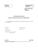 MIL MIL-PRF-38769D Notice 1 - Validation