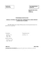 MIL MIL-PRF-5288H Notice 1 - Validation