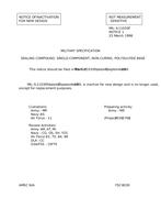 MIL MIL-S-11030F Notice 1 – Inactivation MIL MIL-S-11030F Notice 1 - Inactivation