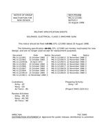 MIL MIL-S-12109/15 Notice 2 - Inactivation