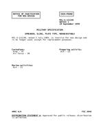 MIL MIL-S-13119E Notice 1 – Inactivation MIL MIL-S-13119E Notice 1 - Inactivation