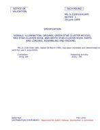 MIL MIL-S-13261G Notice 1 - Validation