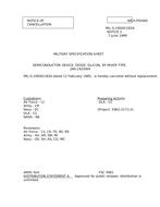 MIL MIL-S-19500/183A Notice 2 - Cancellation