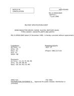 MIL MIL-S-19500/284E Notice 1 – Cancellation MIL MIL-S-19500/284E Notice 1 - Cancellation