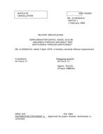 MIL MIL-S-19500/432 Notice 1 – Cancellation MIL MIL-S-19500/432 Notice 1 - Cancellation