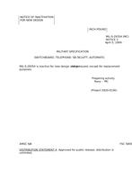 MIL MIL-S-29354B Notice 2 - Inactivation