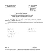MIL MIL-S-5002D Notice 1 – Inactivation MIL MIL-S-5002D Notice 1 - Inactivation
