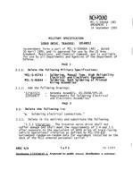 MIL MIL-S-50666A Amendment 1