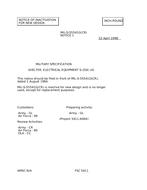 MIL MIL-S-55541G Notice 1 - Inactivation